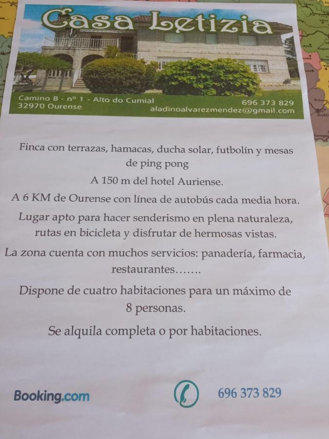 Casa Telizia Affittacamere Ourense Esterno foto